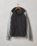 Men's Colorblock Lightweight Full Zip - Dark Charcoal Black Solid Heather